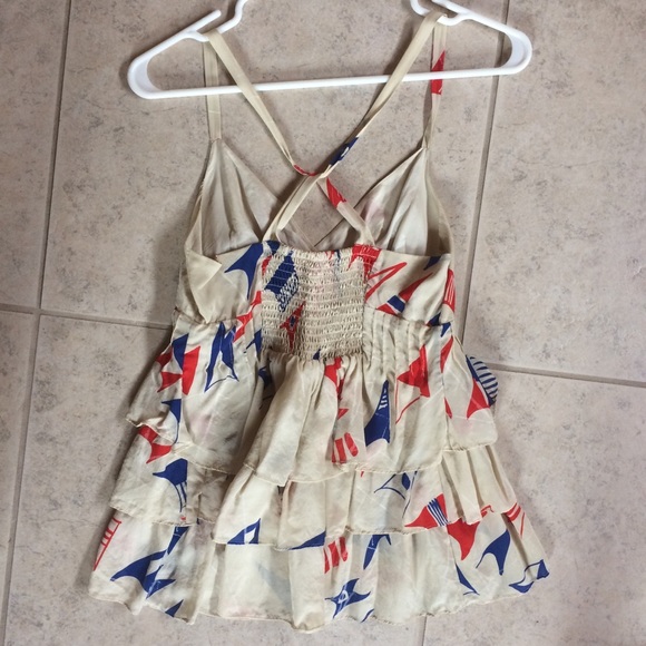 Anthropologie We ❤️ Vera 100% silk banderole tank - Picture 4 of 8